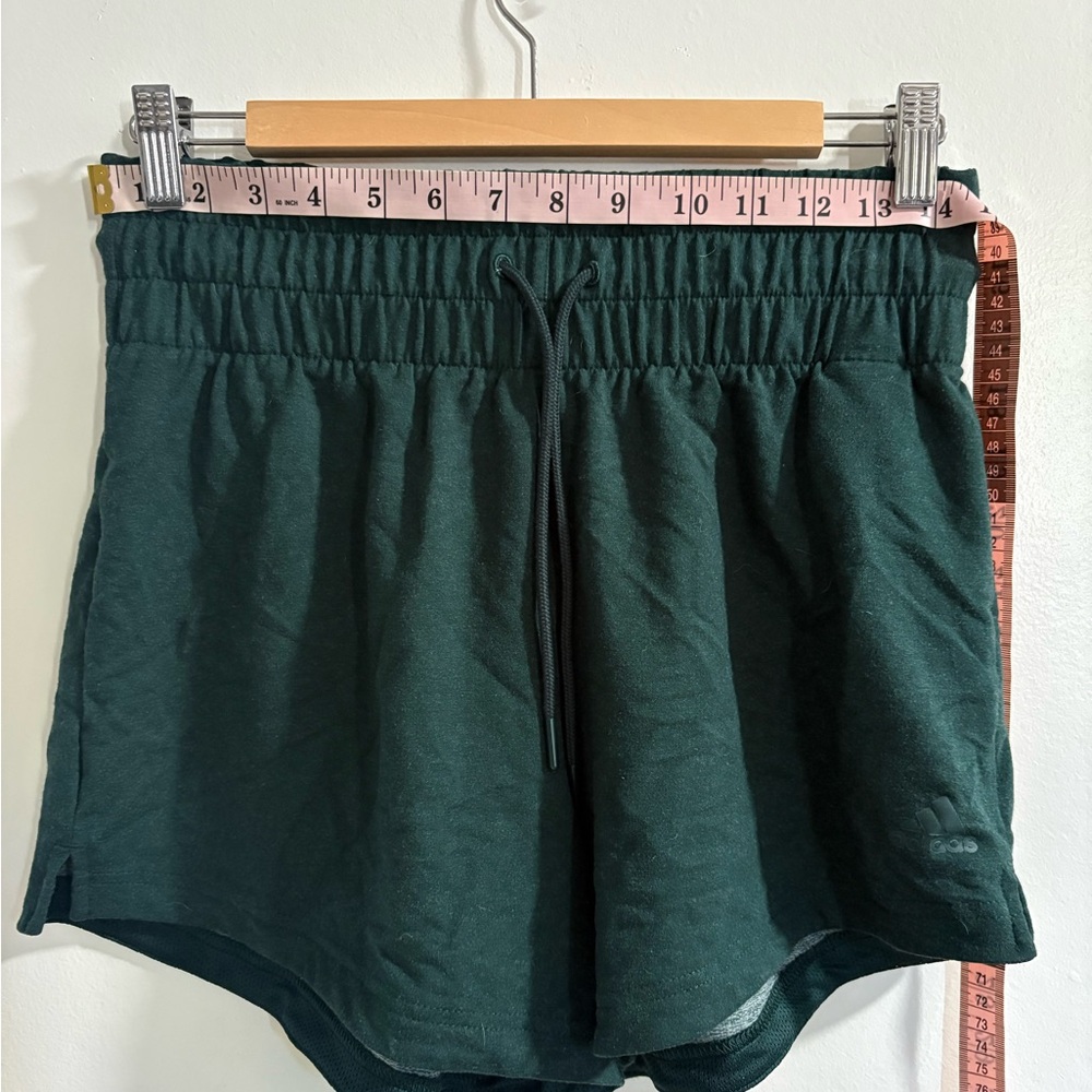 Adidas Green Drawstring Shorts